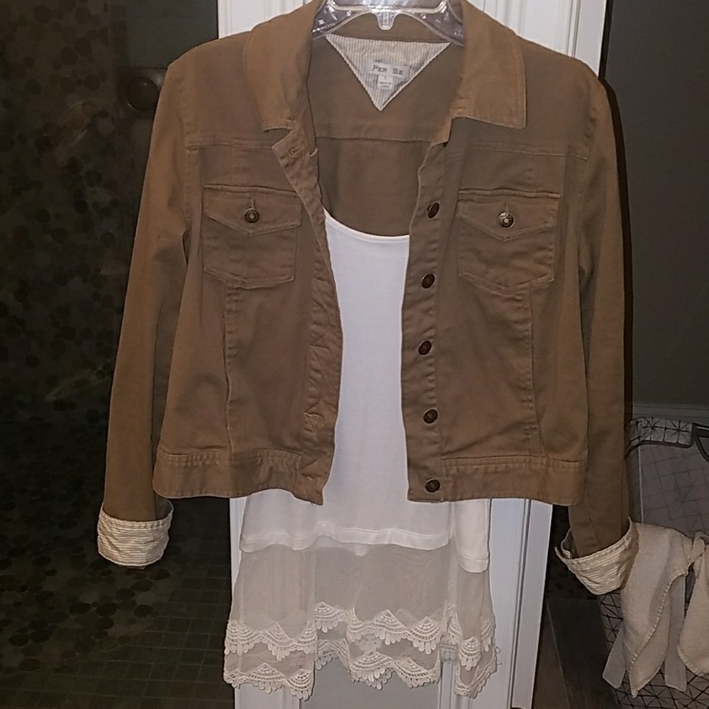 Jacket and Boutique Slip/Tank